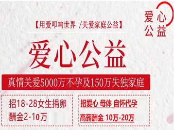 阳西捐卵助孕生子 爱心志愿者招募